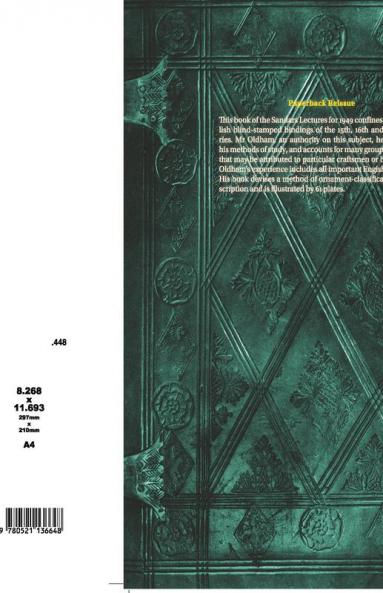 English Blind Stamped Bindings
