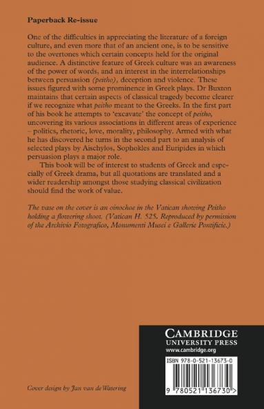 Persuasion in Greek Tragedy