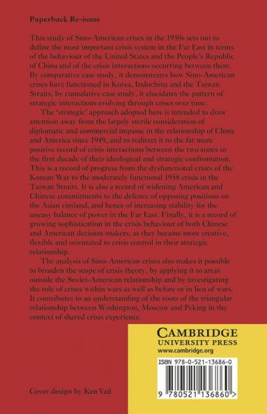 The Pattern of Sino-American Crises