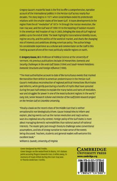The International Relations of the Persian Gulf