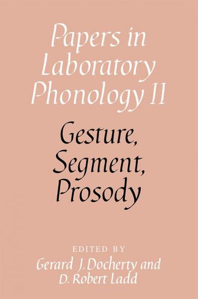 Gesture Segment Prosody