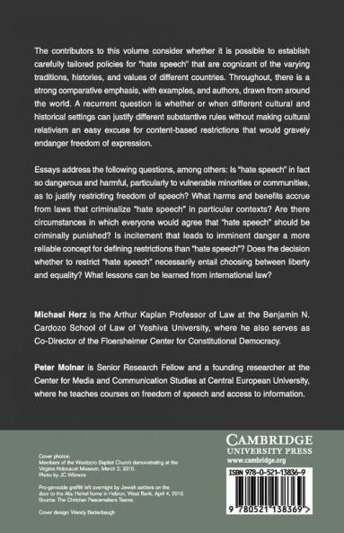 The Content and Context of Hate Speech