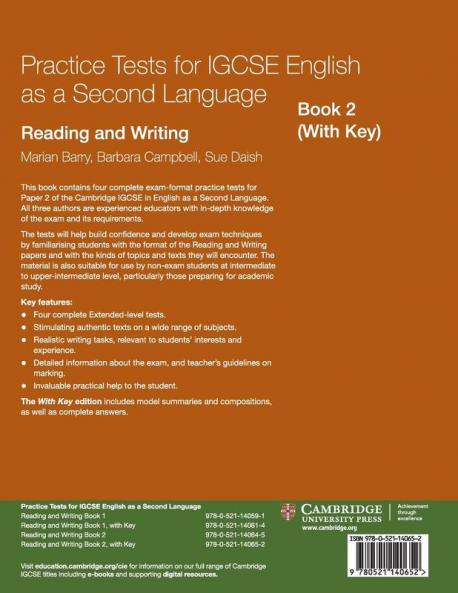 Practice Tests for IGCSE English as a Second Language
