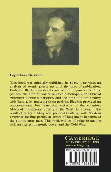 Atomic Weapons and East West Relations