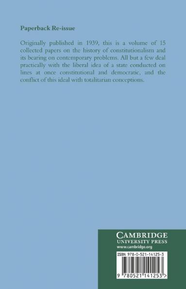 Constitutionalism and the Changing World