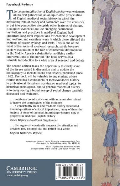 The Commercialisation of English Society 1000-1500