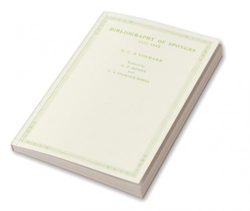 Bibliography of Sponges 1551 1913