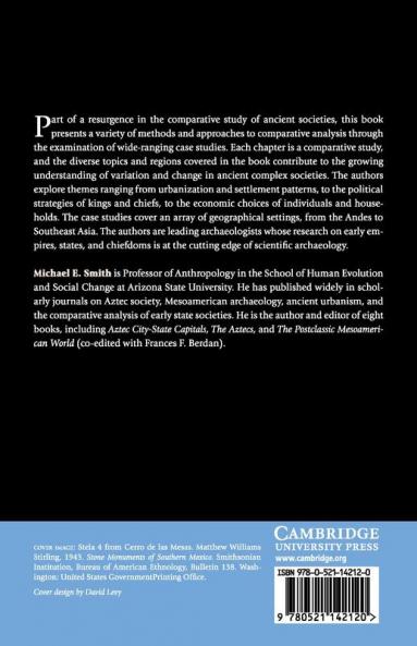 The Comparative Archaeology of Complex Societies