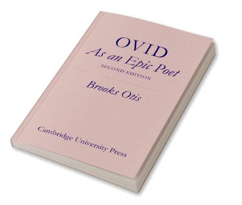 Ovid as an Epic Poet