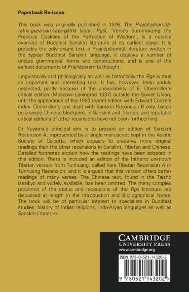 Prajn -P Ramit -Ratna-Guna-Samcaya-G Th