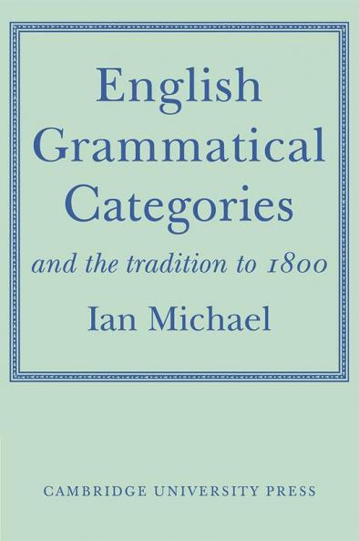 English Grammatical Categories