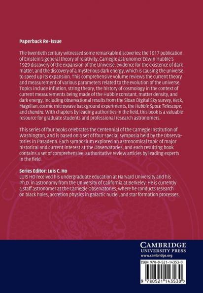 Measuring and Modeling the Universe