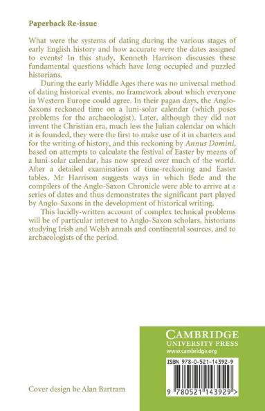 The Framework of Anglo-Saxon History