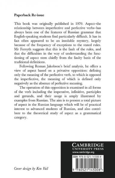 A Grammar of Aspect