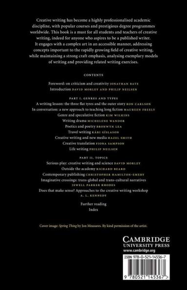 The Cambridge Companion to Creative Writing
