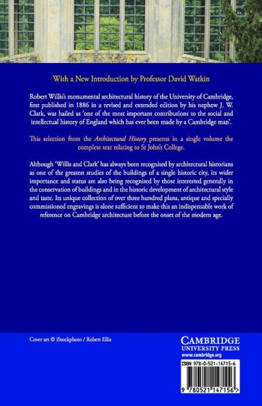 Selections from the Architectural History of the University of Cambridge