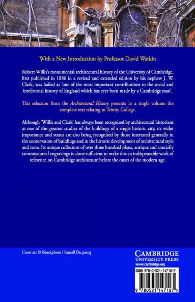 Selections from the Architectural History of the University of Cambridge