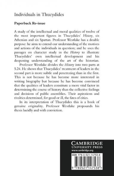 Individuals in Thucydides