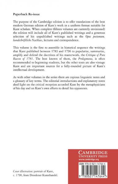 Theoretical Philosophy After 1781