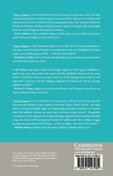 Loving v. Virginia in a Post-Racial World