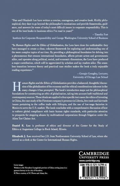Human Rights and the Ethics of Globalization