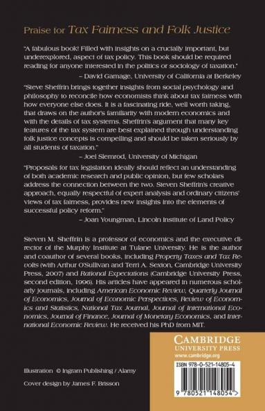 Tax Fairness and Folk Justice