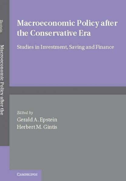 Macroeconomic Policy After the Conservative Era