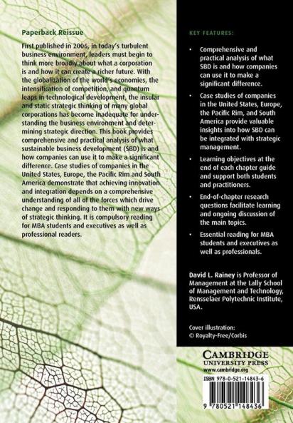 Sustainable Business Development