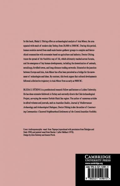 The Prehistory of Asia Minor