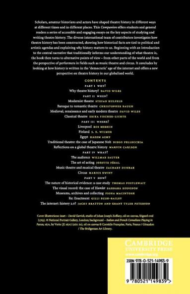 The Cambridge Companion to Theatre History