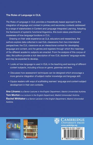 The Roles of Language in CLIL