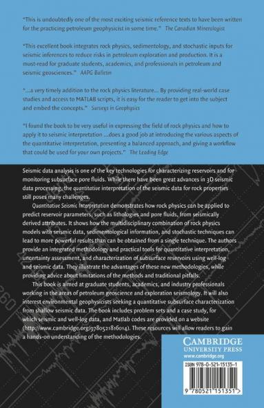 Quantitative Seismic Interpretation