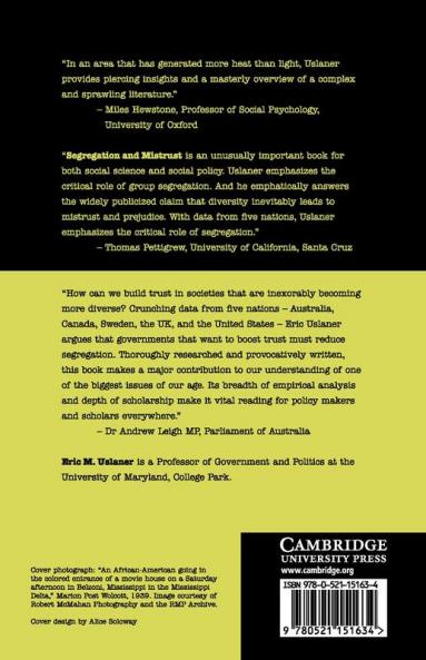 Segregation and Mistrust