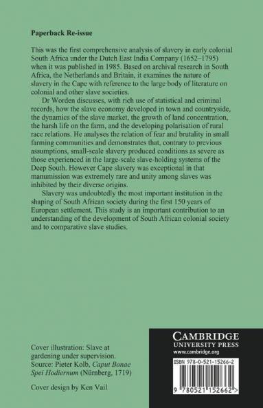 Slavery in Dutch South Africa