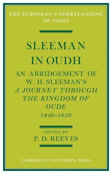 Sleeman in Oudh