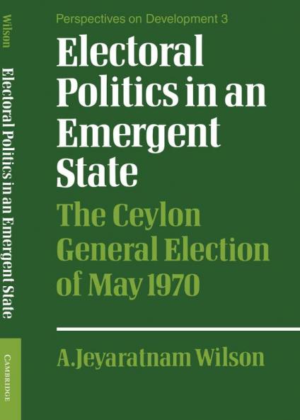 Electoral Politics in an Emergent State