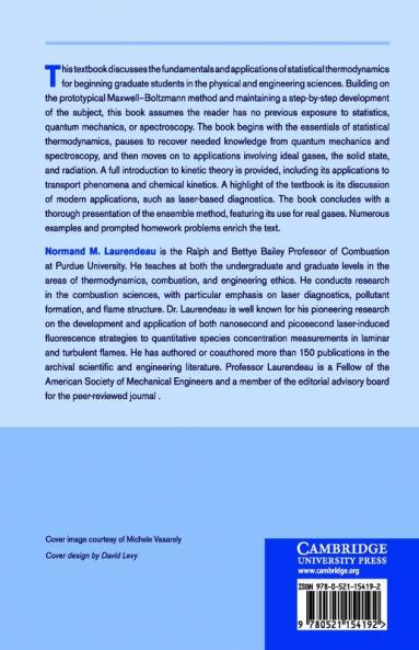 Statistical Thermodynamics