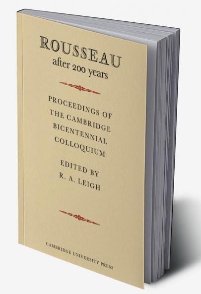 Rousseau After 200 Years