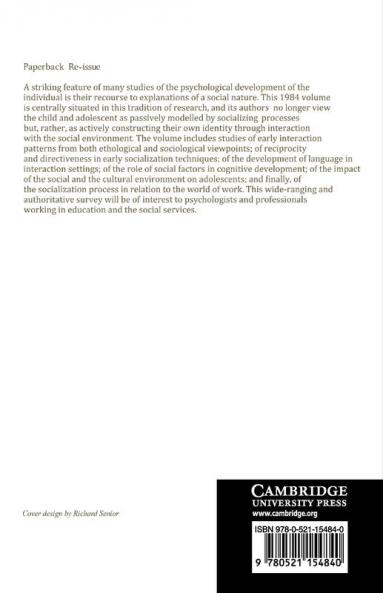 Social Interaction in Individual Development