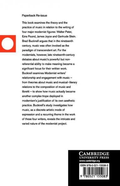 Literary Modernism and Musical Aesthetics