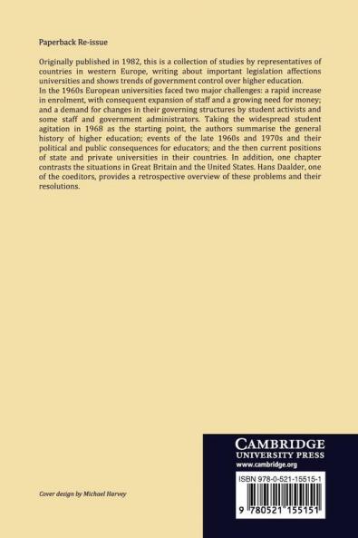 Universities Politicians and Bureaucrats