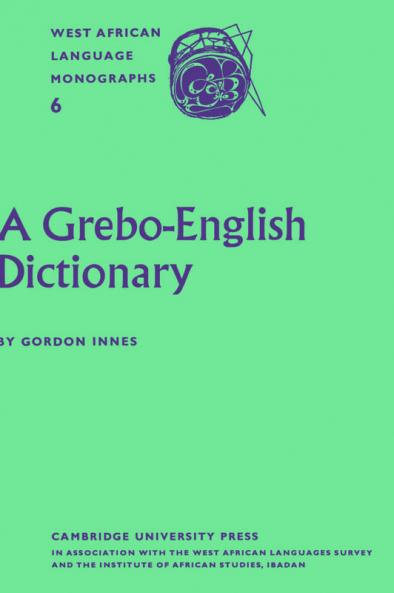 A Grebo English Dictionary