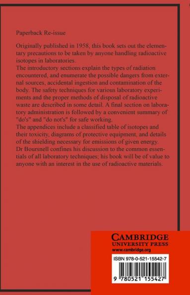 Safety Techniques for Radioactive Tracers