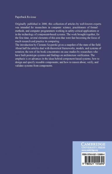 Foundations of Component-Based Systems