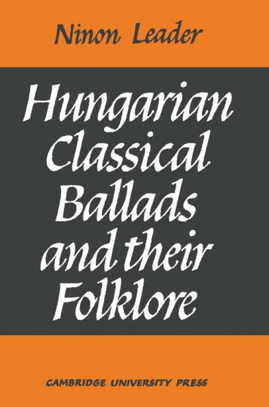 Hungarian Classical Ballads