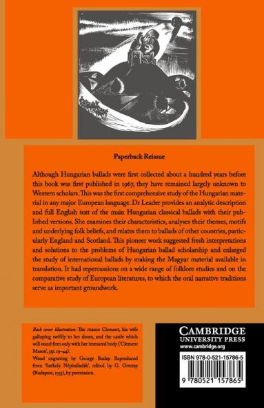 Hungarian Classical Ballads