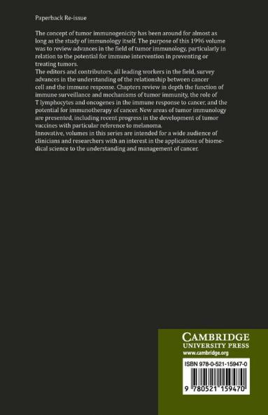 Tumor Immunology
