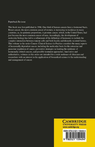 Molecular Endocrinology of Cancer