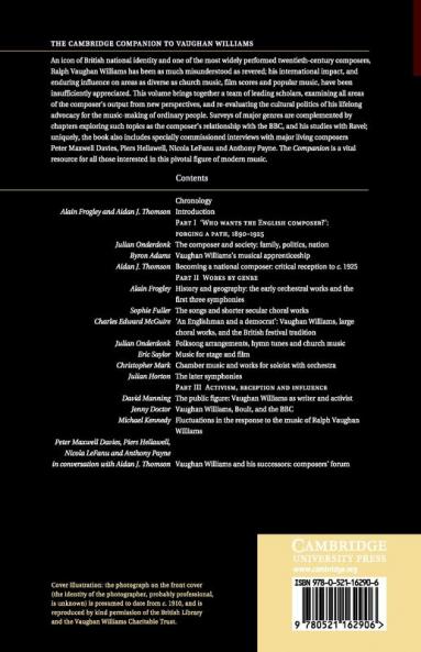 The Cambridge Companion to Vaughan Williams