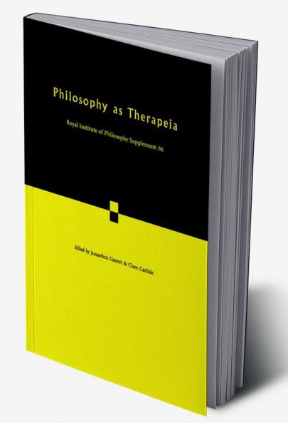 Philosophy as Therapeia